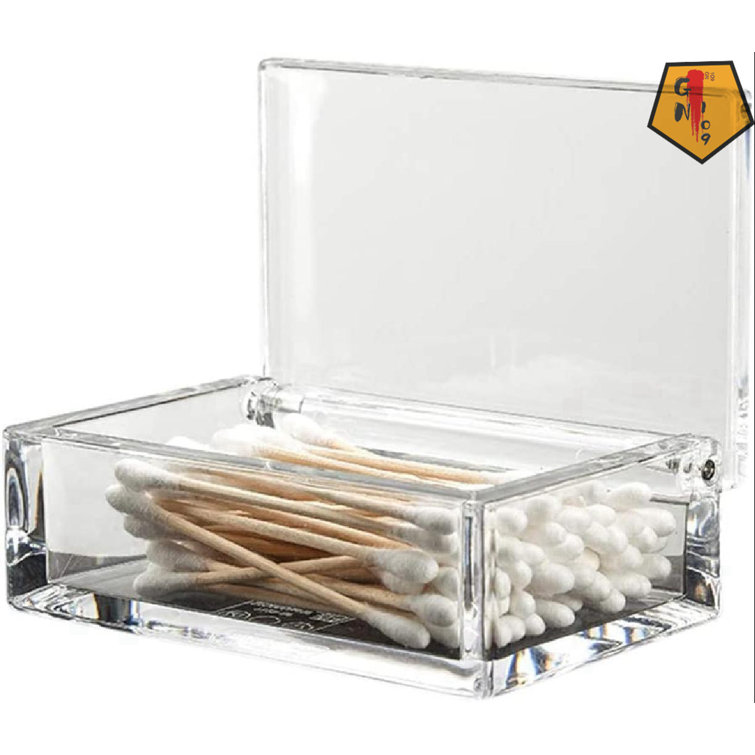 Rebrilliant Leryn Acrylic Bathroom Storage Container Wayfair